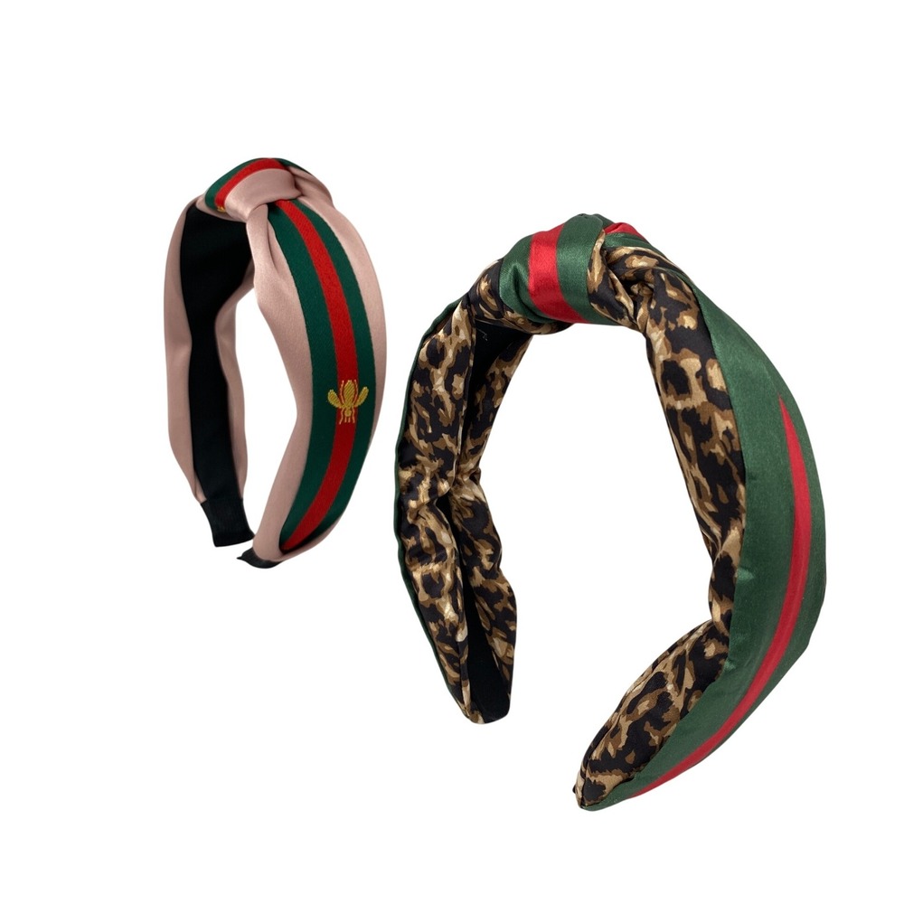 New Headbands Set of 2 Knot Top‎ Padded Hair Accessory Fashion Head Band
